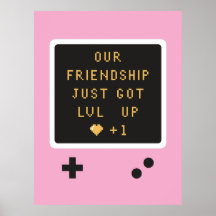 Cumpleaños Gameboy Nivel de Amistad Sube 