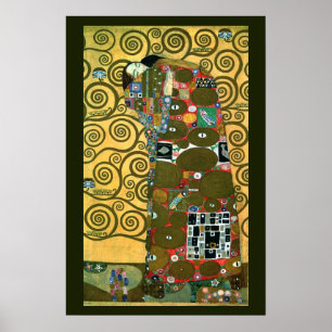 Póster Cumplimiento aka El Abrazo por Gustav Klimt
