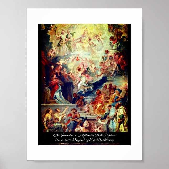 Póster Cumplimiento de las profecías (Frente)