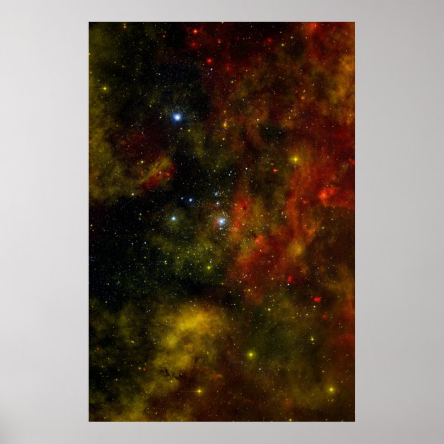 Póster Cúmulo de estrellas del Cygnus OB2 (Frente)