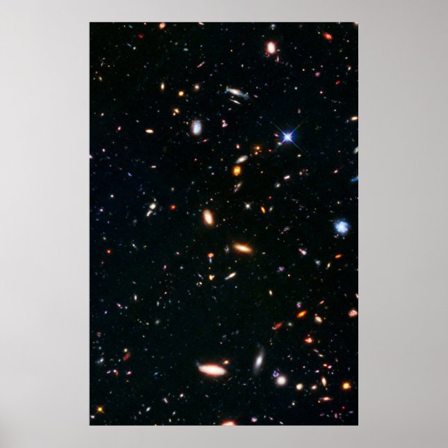 Póster Cúmulo de galaxias Abel (Frente)