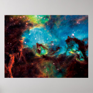 Póster Cúmulo estelar NGC 2074 Nebulosa Tarántula Foto es