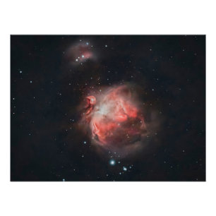 Póster Cuna de Estrellas: Corazón Radiante de la Nebulosa