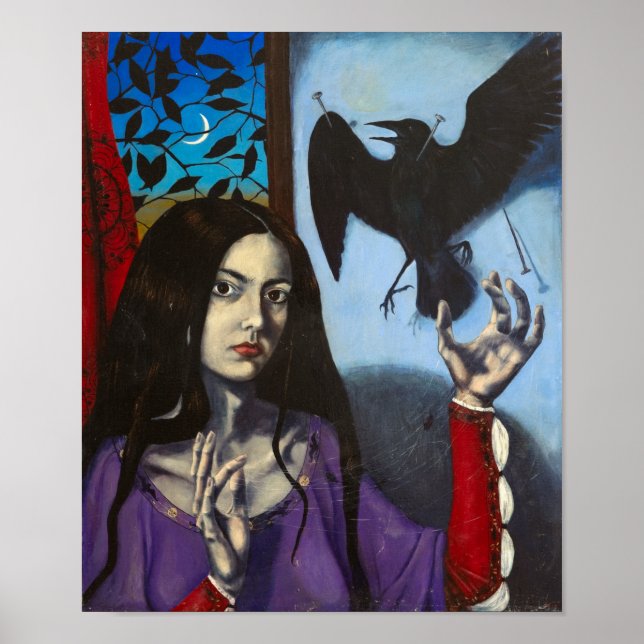 Póster "Cuna de gato" de Christiane Cegavske Poster (Frente)