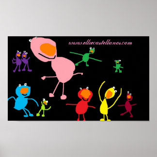 Póster cunas nocturnas, www.elliecastellanos.com