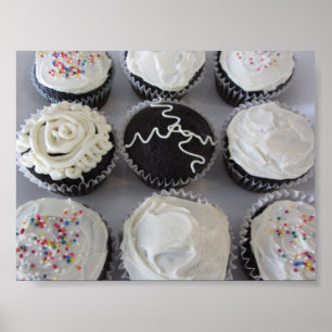 Póster Cupcakes Decadentes