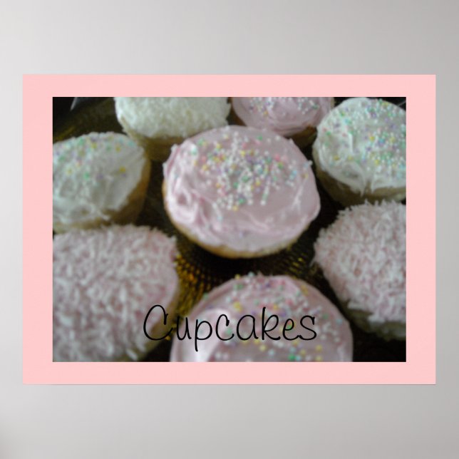 Póster Cupcakes Para Todos (Frente)