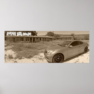 Póster Cupé de Infiniti G35