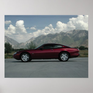 Póster Cupé de Jaguar XK8