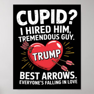 Póster Cupido que contraté Tremendo tipo Mejores flechas 