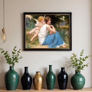 Póster Cupido y Psique por Guillaum Seignac