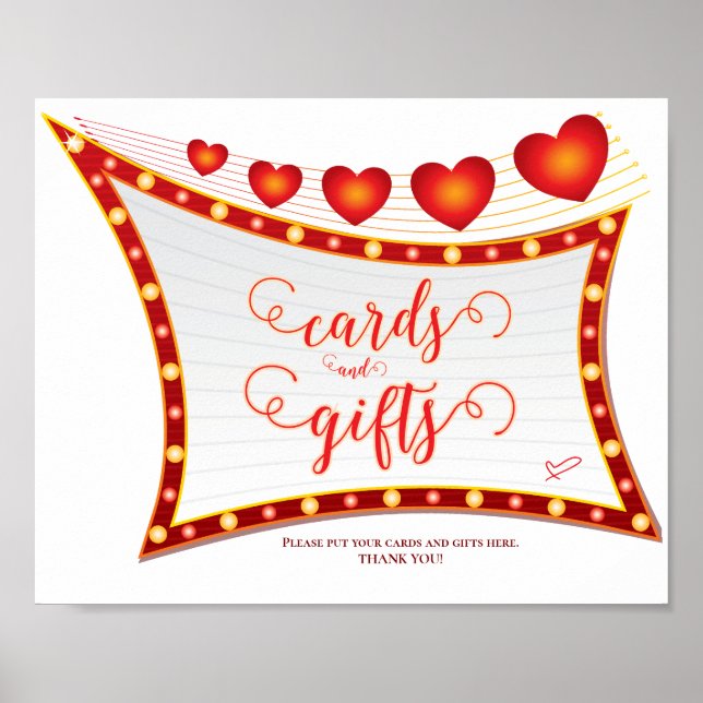 Póster Cupid's Secret Valentine Baby Shower Cards & Gifts (Frente)