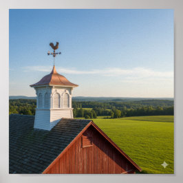 Póster Cupola de granero clásico