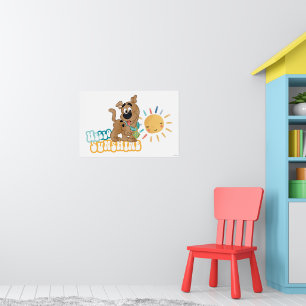 Póster Cuppy Scooby-Doo "Hola Sunshine"