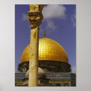 Póster Cúpula de la roca, Jerusalén