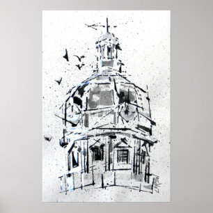 Póster Cúpula del Palacio de Justicia del Condado de York