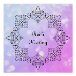 Póster Cura de Reiki