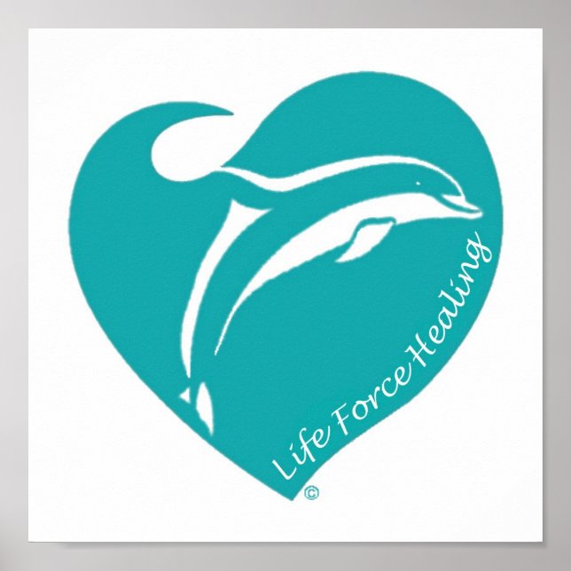 Póster Curación de la fuerza de vida (Frente)