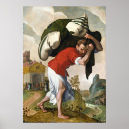 Póster Curando al paralítico, Bella Artes Poster de los P