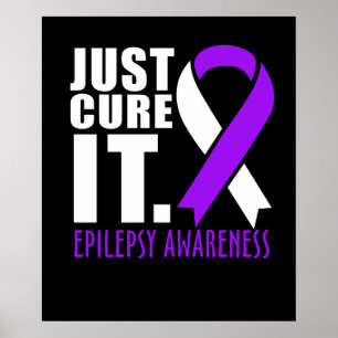 Póster Cure It Epilepsy Awarbon