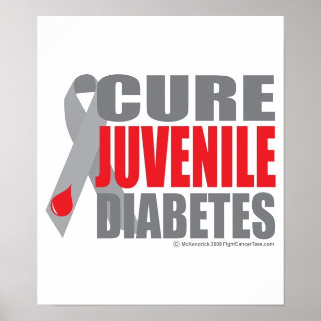 Póster Cure Juvenile Diabetes (Frente)