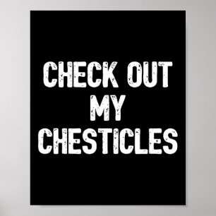 Póster Curiosa Camiseta De Construcción De Cuerpos Revisa