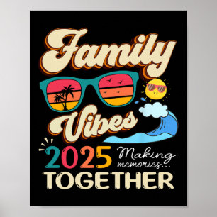 Póster Curiosa Reunión de Vibes Familiares 2025 Haciéndom