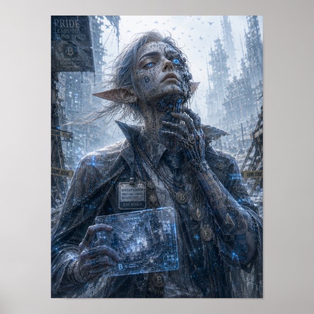 Póster Curiosidad / Cartógrafo / Páramo Interminable (Frente)