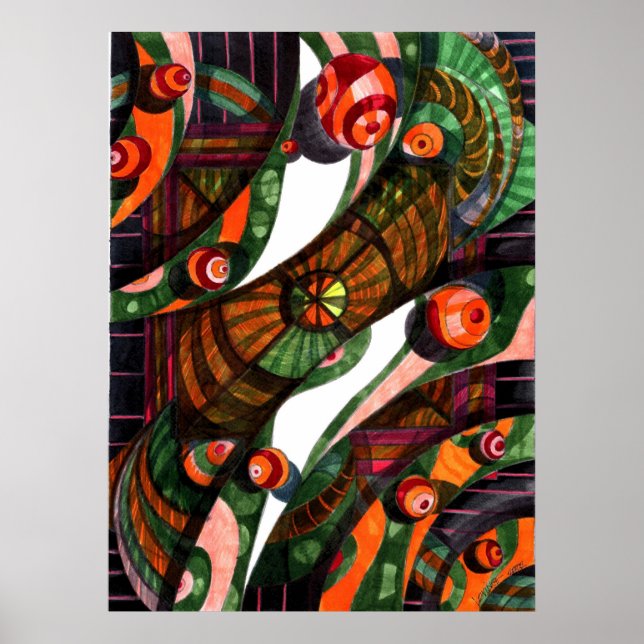 Póster Curiosidad Pasiva (Frente)