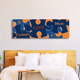 Póster Curiosidad y AMOR Motivadores = Rompecabezas Mágic
