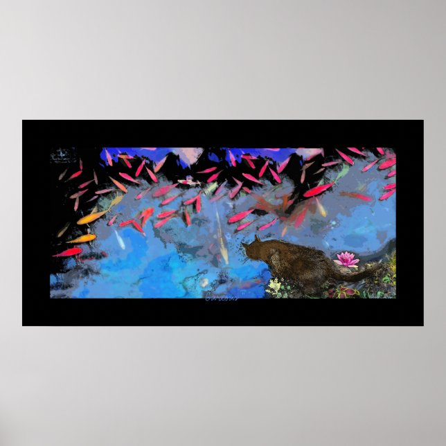 Póster " Curioso " (Frente)