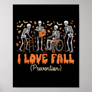 Póster Curioso Skeleton Me Encanta La Fisica De La Preven