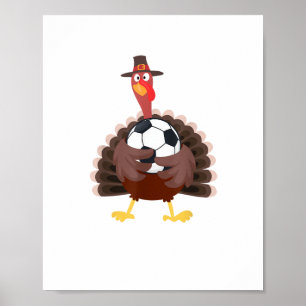 Póster Curiosos chicos turcos de acción de gracias por el