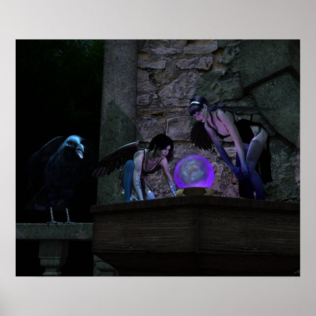 Póster Curious Crow Faeries (Frente)