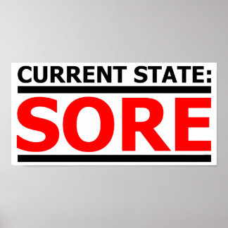 Póster Current State: SORE