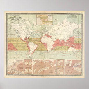 Póster Currents of air