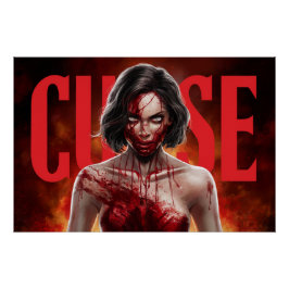 Poster Curse Femme