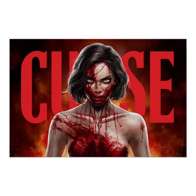 Poster Curse Femme (Anverso)