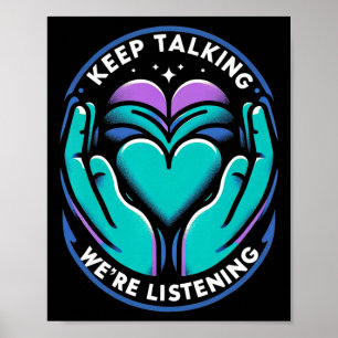 Póster Curso de recuperación de la salud mental Suicidio