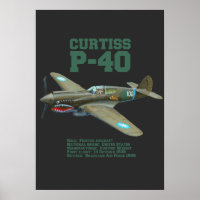 Curtiss P-40 Warhawk | Avión WW2