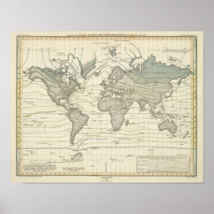 Póster Curvas isotérmicas del sistema de Alexander von Hu