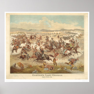 Póster Custer's Last Charge (0481A)