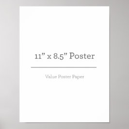 Póster Custom 11 x 85 Poster