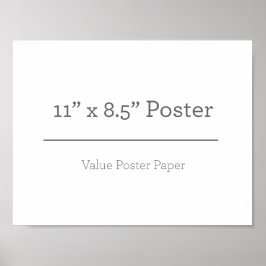 Póster Custom 11 x 85 Poster