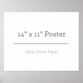 Póster Custom 14 x 11 Poster
