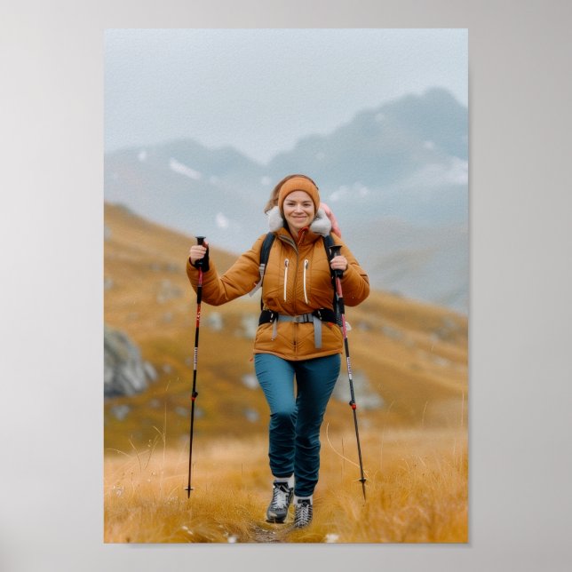 Póster Custom A4 Photo Print – Personalized Wall Art Gift (Frente)