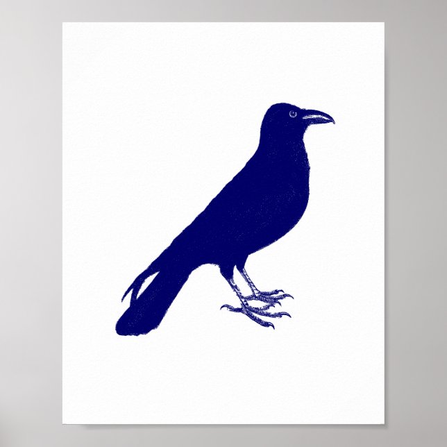 Póster Custom Color Raven Print (Frente)
