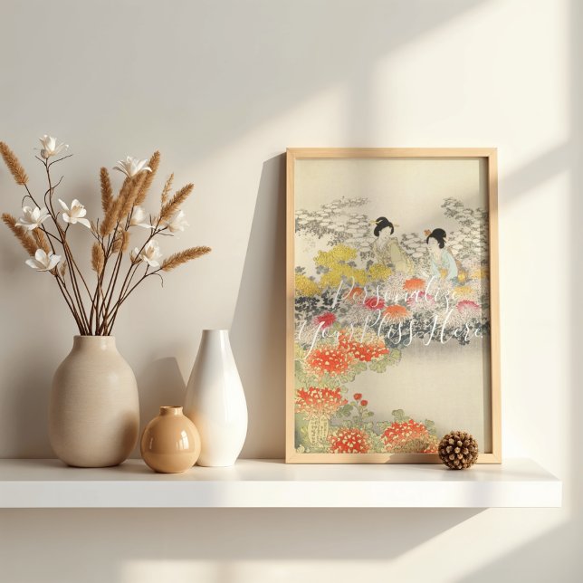 Póster CUSTOM Imperial O-oku Elegant Kimono Print  (Subido por el creador)