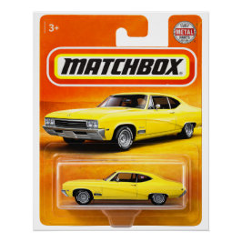 Póster Custom Matchbox Style Classic Car Design
