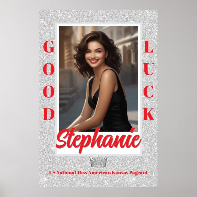Póster Custom Pageant Door Banner Poster (Frente)